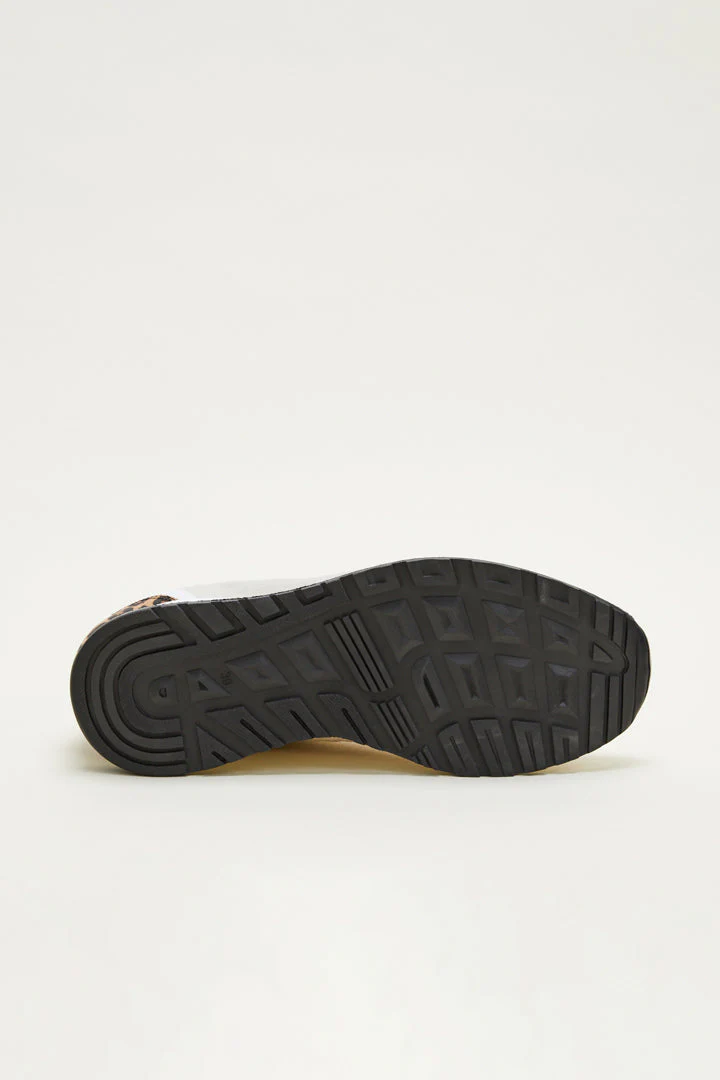 Baskets Maximilien écru et léopard – Image 7
