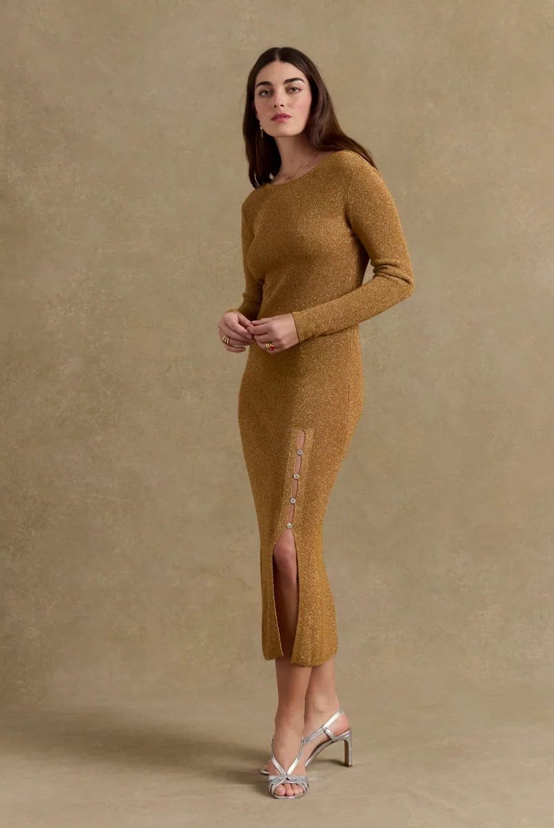 Robe Colly doré