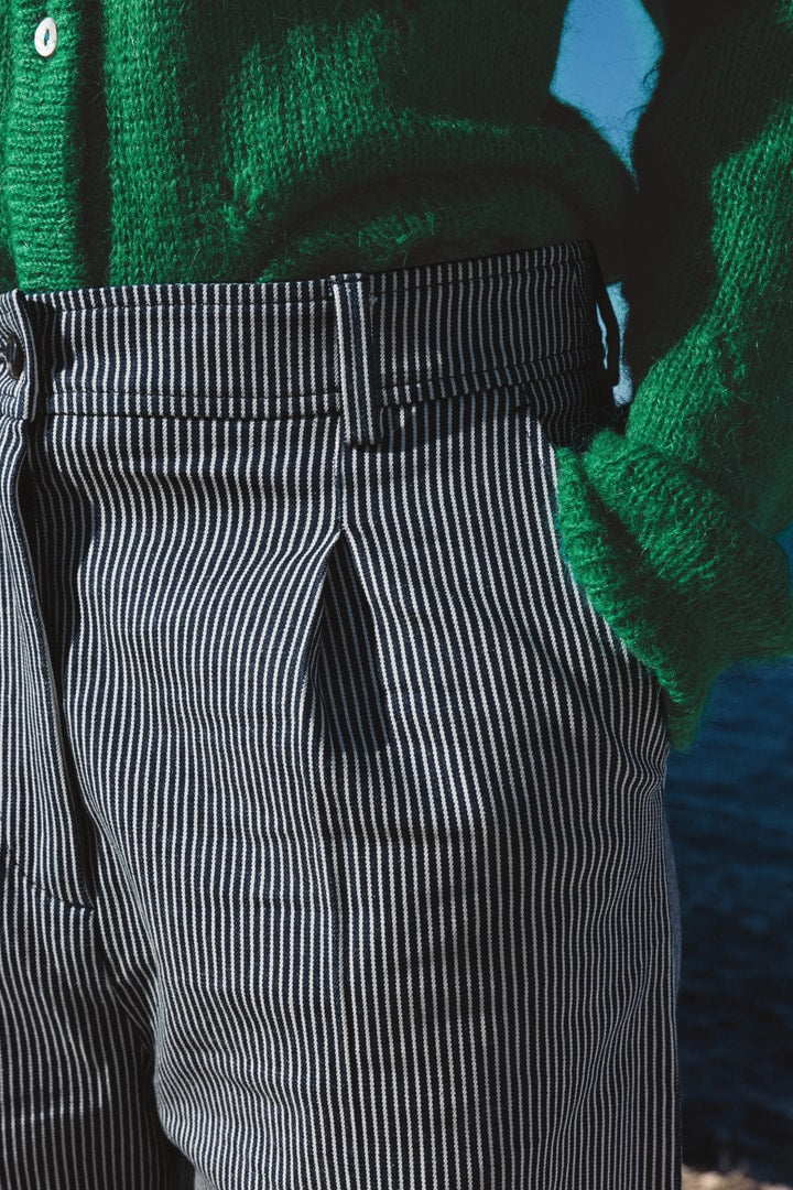Pantalon Pirate rayures bleues et blanches – Image 2
