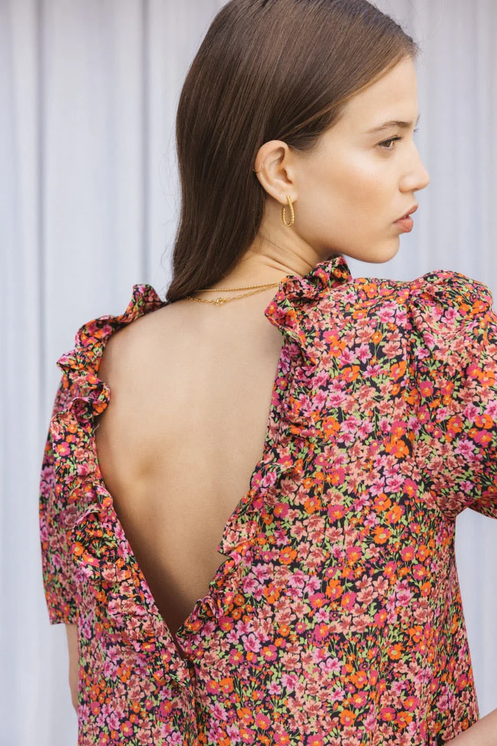 Robe Prairie Imprimé Liberty – Image 3